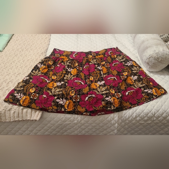 Fashion bug cotton, plus size pleated A-line skirt size 22 - Picture 8 of 8